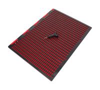 Tofficu Écrivain Braille en Plastique 27 Lignes 30 Cellules Rentrée | Stylo Braille pour L'entraînement, Outil D'écriture Précis, Usage Maison et Lecture Publique
