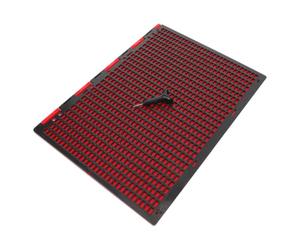 Tofficu Écrivain Braille en Plastique 27 Lignes 30 Cellules Rentrée | Stylo Braille pour L'entraînement, Outil D'écriture Précis, Usage Maison et Lecture Publique