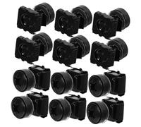 Tofficu Écrous à Cage M6x16 Cm pour Rack Serveur, Vis De Montage 50 Pièces, Fixation Réseau Professionnelle, Noir, Installation Armoires Serveur Et Baie Informatique