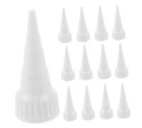 Tofficu Embouts Applicateurs De Colle De Précision 20 Pcs, Ajutage Fin En Plastique Réutilisable, Distribution Contrôlée Pour Bricolage Et Réparation, Compatible Verre Bois Métal Céramique