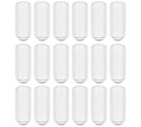 Tofficu Embouts en Caoutchouc Transparents pour Bandeau, 200 Pièces, Diamètre Intérieur 4,0 Mm, Capuchons de Protection Antidérapants pour Accessoires Cheveux Diy, Prolongent la Durée