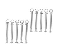 Tofficu Ensemble De 10 Kit de Réparation pour Éventail Rivets et Écrous Argenté Accessoires pour de Ventilateur Restauration Facile et des Éventails Pliants