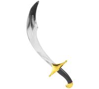 Tofficu Épée Pirate en Plastique Portable Qualité pour Costume Halloween et Accessoires de Pirates, Créatif et Distinctif pour Fête et Cosplay