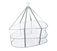 Tofficu Étendoir à Linge Pliable Mural Couches Filet de Séchage Multifonction pour Balcon Maison Cintre Plat Robuste pour Pulls et Chaussettes