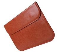 Tofficu Étui Cuir pour Filtres Appareil Photo Pochette de Rangement Compacte pour Filtres et Objectifs Protection Durable Cuir Premium Compatible avec Accessoire Photographie Portable
