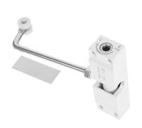 Tofficu Ferme-porte Automatique à Ressort de Sécurité en Alliage D'aluminium avec Mécanisme à Double Ressort et Roue Coulissante pour Usage Résidentiel Facile à Installer