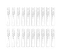 Tofficu Flacon Parfum Vaporisateur Mini 20 Pièces 2Ml Blanc Rechargeable Adapté aux Voyages de Loisirs et Affaires Cosmétique Huile Essentielle