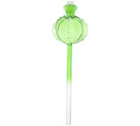 Tofficu Globe D'arrosage Automatique en Verre Vert Clair 1 Pc, Système D'arrosage pour Plantes en Pot D'intérieur et Extérieur, Bulbe d'eau Pratique pour Maintien D'humidité des Fleurs