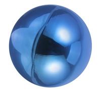 Tofficu Globe de Jardin Miroir en Acier Inoxydable Bleu, Sphère Globe