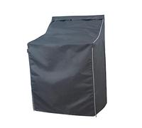 Tofficu Housse De Machine à Laver Couvercle De Machine à Chargement Par Le Haut Couvercle Supérieur De Machine à Laver Protecteur Séchage Black Tissu Oxford