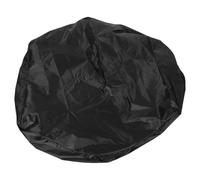 Tofficu Housse de Piscine Gonflable Réutilisable 210d Imperméable Noire Hexagonale 180x150x20 Cm, Bâche de Protection Anti-poussière et Pluie pour Spa, Couverture Isolante Résistante