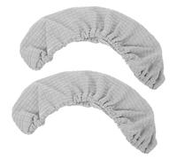 Tofficu Housses de Protection d'Accoudoirs Élastiques 24X9Cm Adaptées aux Chaises de Bureau et Fauteuils Pivotants en Polyester Installation Rapide