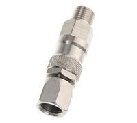 Tofficu Joint Pivotant Acier Inoxydable Pouce pour Tuyau de Pulvérisation Airless Accessoire Rotatif Ergonomique pour Lance Pulvérisateur