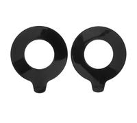 Tofficu Kit De 2 Cales De Goupille D'Excavatrice En Caoutchouc Rond RéSistant Absorption De Chocs Et Protection RenforcéE Pour Engins De Chantier Entretoises Anti-Vibration Pour Bague De FlèChe