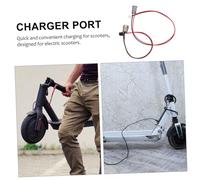 Tofficu Kit de Chargeur Trottinette Électrique avec Câble Interrupteur Broches Port de Charge Rapide et Stable pour Scooter Électrique Polyvalent