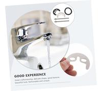 Tofficu Kit de Fixation Robinet de Cuisine Acier Inoxydable Prolongé Rondelle Circlip Multifonction pour Montage de Mitigeur Double Accessoire pour Réparation et Remplacement