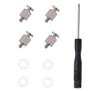 Tofficu Kit de Visserie SSD Acier Inoxydable avec Entretoises pour Fixation sur Carte Mère Accessoire Montage pour Nvme PC et Console de Jeu