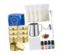 Tofficu Kit Fabrication Bougies Parfumées DIY Cire Dabeille avec Matériaux Durables Manuel Simple pour Débutants et Adultes Coffret Complet pour Création Bougies Maison Aromatiques