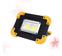 Tofficu Lampe de Travail Rechargeable Cob LED Portable avec Lumière Sos Ajustable pour Camping Randonnée et Urgence