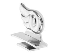 Tofficu Lève-abattant de Toilette Auto-adhésif Argenté, Dispositif Hygiénique sans Contact, Aide au Levage du Siège pour Salle de Bain, Bureau, Hôtel et Restaurant, Accessoire Pratique