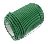 Tofficu Lien de Jardinage Collier de Serrage pour Plantes pour Jardins et Travaux de Jardinage, Vert, Fil en Fer et Caoutchouc, pour Branches et Vignes, Fixation Souple des Plantes