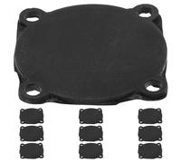 Tofficu Lot de 10 Joints en Caoutchouc Noir pour Interrupteur de Compresseur D'air Coussinets de Pressostat Tortue Kit Réparation Culasse Compresseur Accessoires Universels