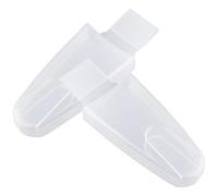 Tofficu Lot de 2 Housses Transparentes en Plastique 8 Pouces pour Sécateurs et Ciseaux de Jardin, Étuis de Protection Légers et Portables, Pochettes Multifonctions pour Outils de