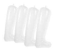 Tofficu Lot de 2 Paires D'embauchoirs Gonflables en Pvc pour Bottes, Résistants la Déformation Pliage, Forme L de 32 Cm, Outil de Rangement