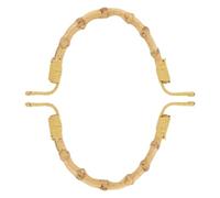 Tofficu Lot de 2 Poignées de Théière en Bambou Naturel Anse pour Théière Petite Taille 20 Cm de Circonférence Compatible Verre Yixing Accessoires pour Infusion de Thé en Vrac Usage