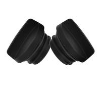 Tofficu Lot de 2 Set de Bouchons pour Trou de Drainage Parasol Compatibles Bases Parasol Terrasse Diamètre Intérieur 3 CM Noir Protection L’Eau et Intempéries Accessoire Support Solide