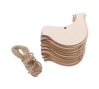 Tofficu Lot De 20 Décorations En Pour Oiseaux Découpes En Tranches De Formes Artisanales En Découpes En À Faire Soi-Même Formes D'Oiseaux En