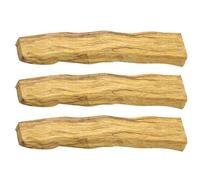 Tofficu Lot de 3 Bâtonnets Purifiants Palo Santo Naturels, Bois Simple 3 Pcs pour Purification D'espace, Aromathérapie, Yoga et Ambiance Intérieure Apaisante