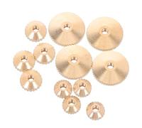 Tofficu Lot de 36 Écrous en Laiton Doré pour Mécanismes D'horloge Murale, Pièces de Rechange pour Horloge à Quartz, Accessoires de Réparation Horlogère Diy, Fixation Solide pour