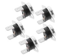 Tofficu Lot De 5 Fusibles Thermiques 250v 16a 85℃ En Céramique Pour Thermostat De Sèche-linge Domestique, Éléments De Protection La Surchauffe Et Accessoires Électroménagers Fiables