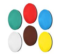 Tofficu Lot de 6 Diffuseurs de Flash 18 Cm pour Studio Photo, Réflecteurs de Lumière Souples pour Éclairage Vidéo, Filtres de Couleur Polyvalents pour Photographie Professionnelle