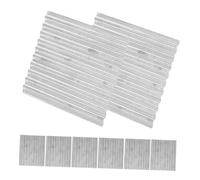 Tofficu Lot De 8 Tuiles De Toit Miniatures 1/35 en Plastique Gris, Accessoires De Modélisme pour Maquettes Militaires, Décorations Architecturales pour Maquettes De Bâtiments Et Scènes De Guerre