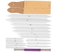Tofficu Lot Estompes de Dessin avec Abrasif Outils Mélangeur Pratiques et Durables pour Artistes Étudiants Croquis et Peinture