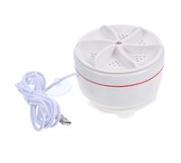 Tofficu Machine à Laver Portable à Turbine pour Linge et Chaussettes de Voyage et Résidence Étudiante