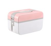 Tofficu Mallette à Remède Multifonctionnelle en Plastique Rose Grosse Capacité