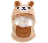 Tofficu Manteau Perroquet Chenille Chaud et Respirant Veste Vol Style Confortable pour Calopsittes et Perruches Vêtements Hiver Épais pour Oiseaux Facile à Enfiler