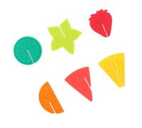 Tofficu Marqueur pour Verre en Silicone 6 Pièces, Identifiant Boisson | Tasse et Verre, Distinction Visuelle, Usage Cérémonie et Célébration, Lot de Six Couleur Aléatoire