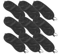 Tofficu Masques de Sommeil Jetables Polyester Lot de 30, Occultant Léger, pour Voyages en Avion et Hébergement Hôtelier, Protection Oculaire pour Hommes et Femmes