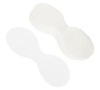 Tofficu Masques Yeux Jetables en Papier 100% Coton, Patchs Oculaires Fins et Hydratants, 200 Pièces, Compresses Douces et Épaisses pour Soins Visage, Usage Maison et Voyage