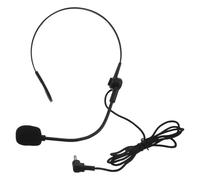Tofficu Micro-Casque Filaire Suspendu Autour du Cou, Microphone Cravate Professionnel Omnidirectionnel 3,5 MM, Casque Audio pour Enseignants et Guides Touristiques, Amplification Vocale