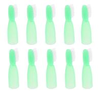 Tofficu Mini Brosses à Dents en Milieu Carcéral Prévention des Irritations et Blessures Lot de 10 en Plastique Manche Court, Souples et Faciles à Utiliser pour Prison