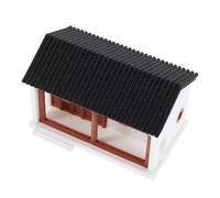 Tofficu Miniature Modèle Chinois Traditionnel Décor Bonsaï Figurine Ancienne Asiatique Détaillée pour Micro-Paysage Décoration Aquarium et Accessoires DIY