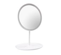 Tofficu Miroir de Maquillage LED Rechargeable USB avec Modes de Lumière et Écran Tactile Miroir Grossissant Support Stable et Plateau de Rangement