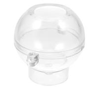 Tofficu Moule à Bougie Sphérique Fait Main 7 Cm en Plastique Résistant pour Fabrication de Bougies Parfumées, Loisirs Créatifs, Décoration Fête et Aromathérapie, Démoulage Facile