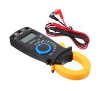 Tofficu Multimètre Pince Numérique Portable Abs Testeur de Tension Ac Dc avec Écran LCD Rétroéclairé Outil de Mesure Électrique Multifonction pour Usage Domestique