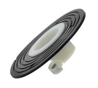 Tofficu Noyau de Drainage Anti-odeurs en Plastique Petit Format, Dispositif Anti-refoulement Grand Disque Noir Découpable, pour Siphon de Sol, des Odeurs et Drainage pour Salle de Bain